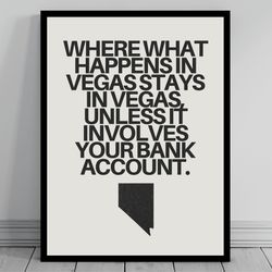 hilarious nevada meme print nevada canvas minimalist state slogan nevada silhouette svg modern travel keep calm sta