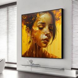 canvas home decor, wall art, large wall art, woman poster, fashion art,, beauty, wall art canvas design, framed canvas r