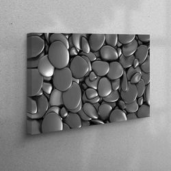 home decor, gray canvas gift, wall art prints, modern 3d canvas, personalized gift for him, canvas, large artwork, farmh