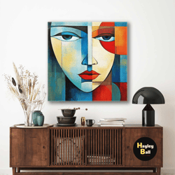 modern canvas art, living room wall art, house warming gift, roll up canvas, stretched canvas art, framed wall art paint