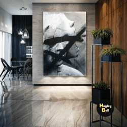 modern wall art, scream canvas art, gothic wall decor, roll up canvas, stretched canvas art, framed wall art painting