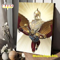 black adam dwayne johnson dc comics wallpaper canvas canvas