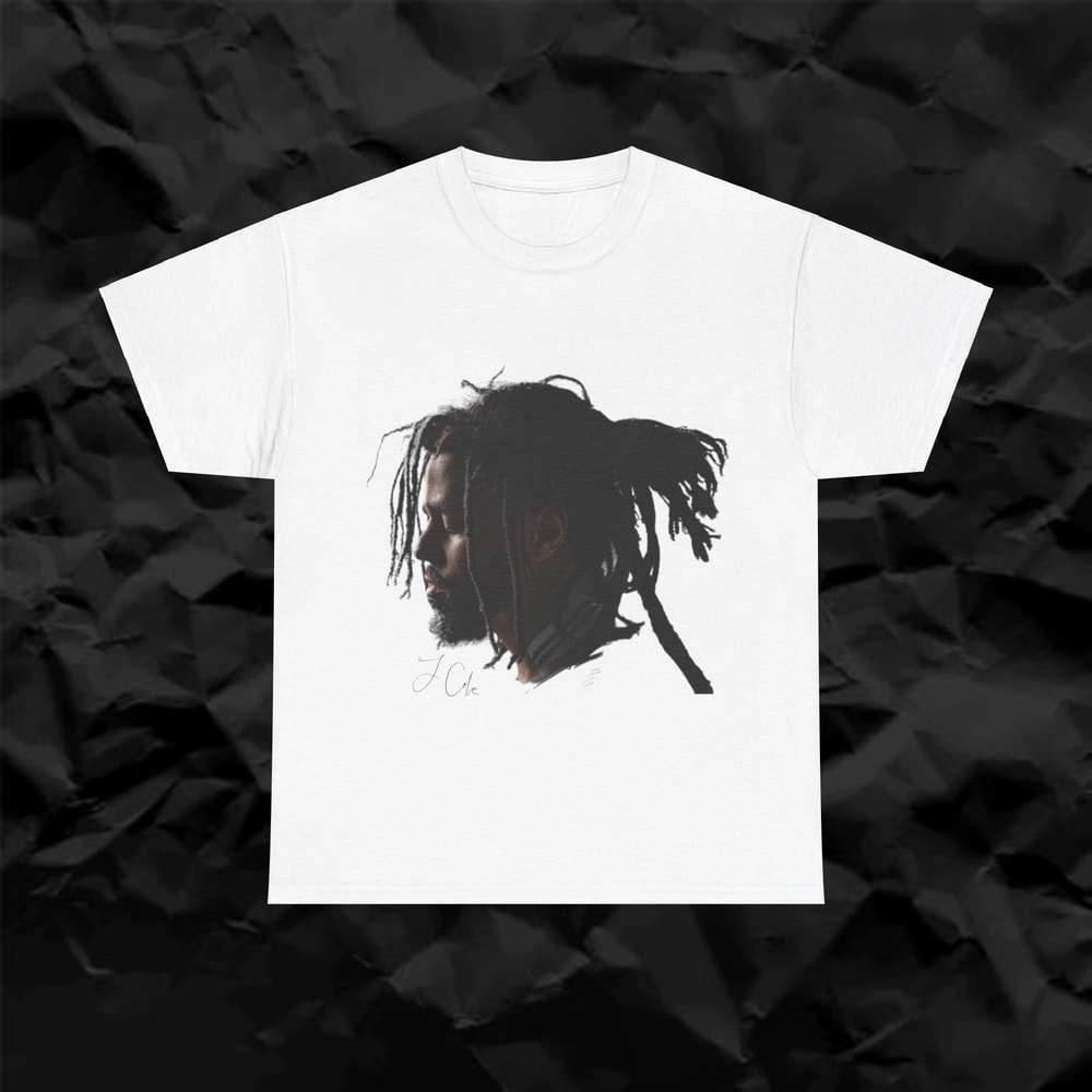 J Cole, Graphic Tee, dreamville, drake j cole, hip hop, j cole shirt, bootleg tee, hiphop tshirt, merch shirt, Unisex Heavy Cotton Tee 1.jpg