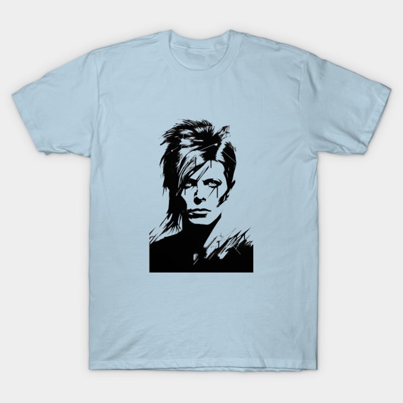 Bowie Men's Women's Unisex T- Shirt, Football T- Shirt.jpg