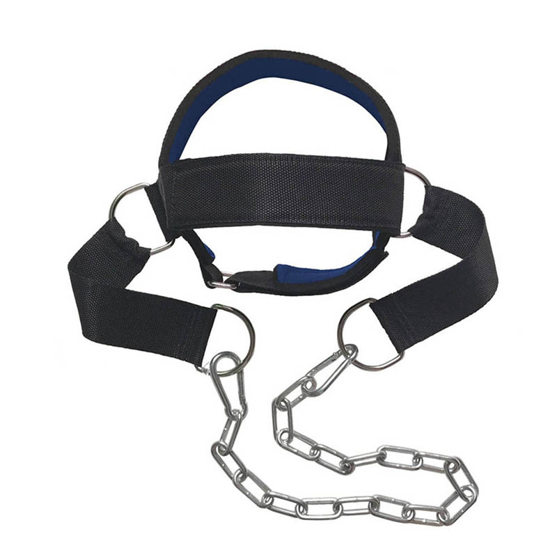 Adjustable Neck Power Training Strap Head Harness, Weight Bearing Gym Fitness Training Cap for Body Strength Exercises