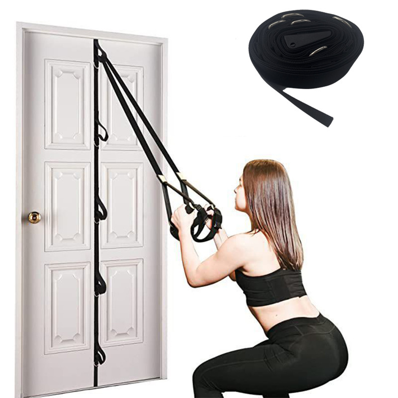 Upgrade Door Anchor Strap Resistance Bands Anchor Gym Attachment Portable Door Band Resistance Exercises