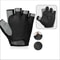 Gym Gloves Fingerless Gloves Anti-Slip Shock-Absorbing Breathable Gloves for Training Lifting Weight Cycling Performance