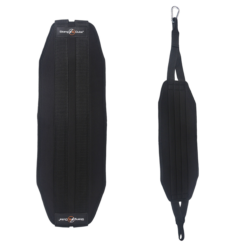 Home Gym Exerciser AB Sling Straps 1 Pair Padded, Hanging Leg Raises Fitness Gear, Muscle Training Belt Support