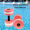 Water Sports Aerobic Fitness Equipment, Multicolor EVA Water Dumbbell, Pool Floating Dumbbell Aquatic Exercise