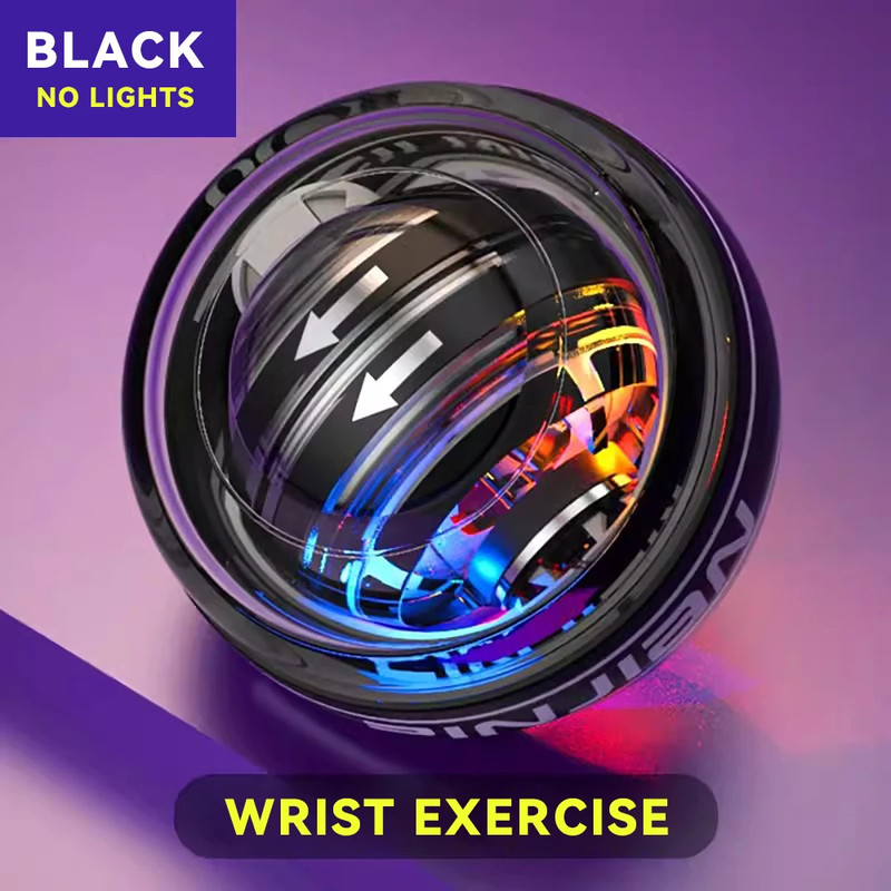 Self-Starting Wrist Strength Ball Device, Wrist Gyro Ball Power Trainer Ball, Forearm Exerciser Strengthen Arms Fingers