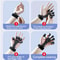 Portable Hand Exercise Tool, Adjustable Non Slip Finger Trainer, 5 Finger Grip Strengthener for Basketball