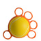 Grip Strength Training Ball, Hand Therapy & Muscle Recovery, Finger Fitness & Arm Strengthener Hand Trainer Stretch Ball