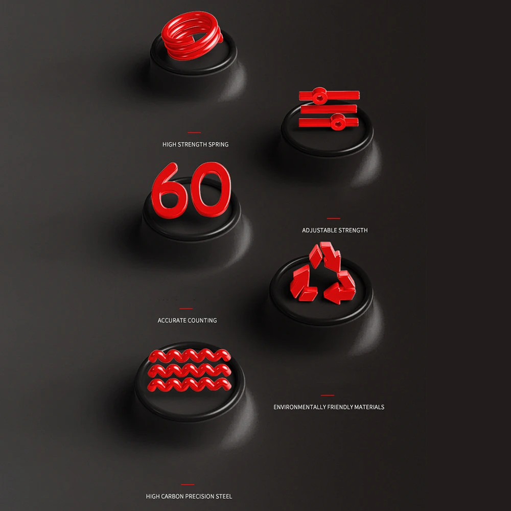 Adjustable Resistance Hand Grip Strengthener, Nonslip Grip Trainer for Hands Fingers Wrists