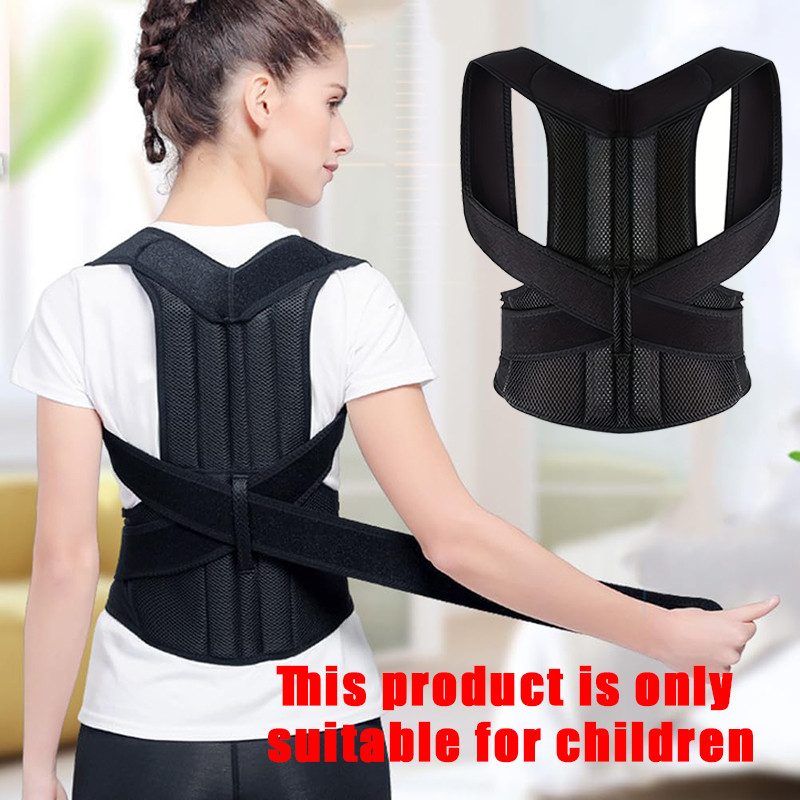 Shoulder And Waist Support Straps Adjustable Back Posture Corrector For Children To Relieve Back Pa 5