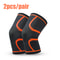 Knee Support Braces Sport Compression Sleeve, Elastic Nylon Pad for Fitness Running Basketball Volleyball