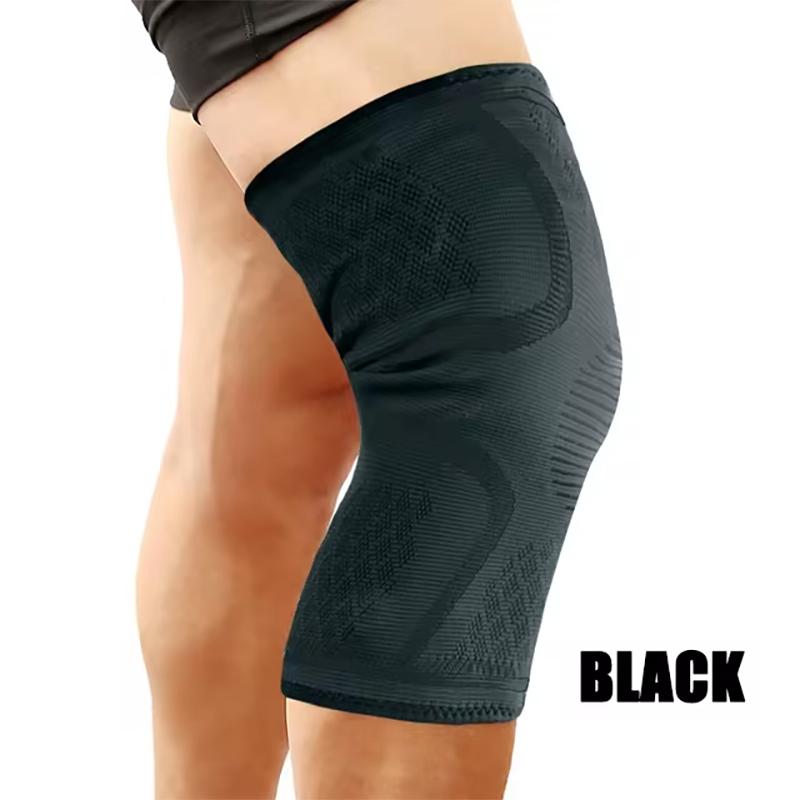 Knee Support Braces Sport Compression Sleeve, Elastic Nylon Pad for Fitness Running Basketball Volleyball