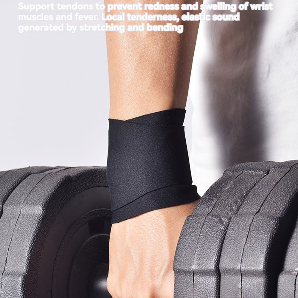 Thin Compression Wrist Brace Guard, Exercise Support for Sprain Tendon Pain, Adjustable for Men Women