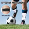 Children Football Calf Protection, Youth Adults Soccer Shin Guards, Leg Pads with Shin Support Straps