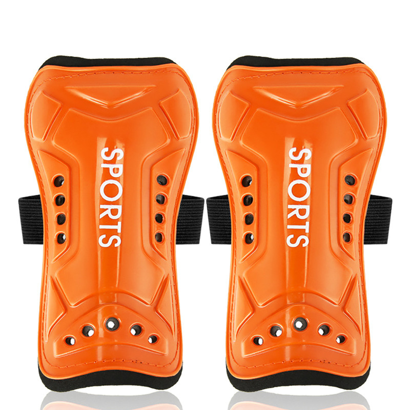 Children Football Calf Protection, Youth Adults Soccer Shin Guards, Leg Pads with Shin Support Straps