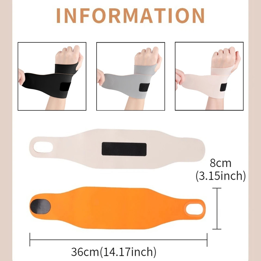 Lightweight Adjustable Wrist Guard Non Stuffy Breathable Fixed Pressurization Wrist Protection From 5