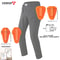 Motorbike Trousers Protective Inner Gear CE Certified Jeans With Knee Pads Hip Protectors Crotch B 0