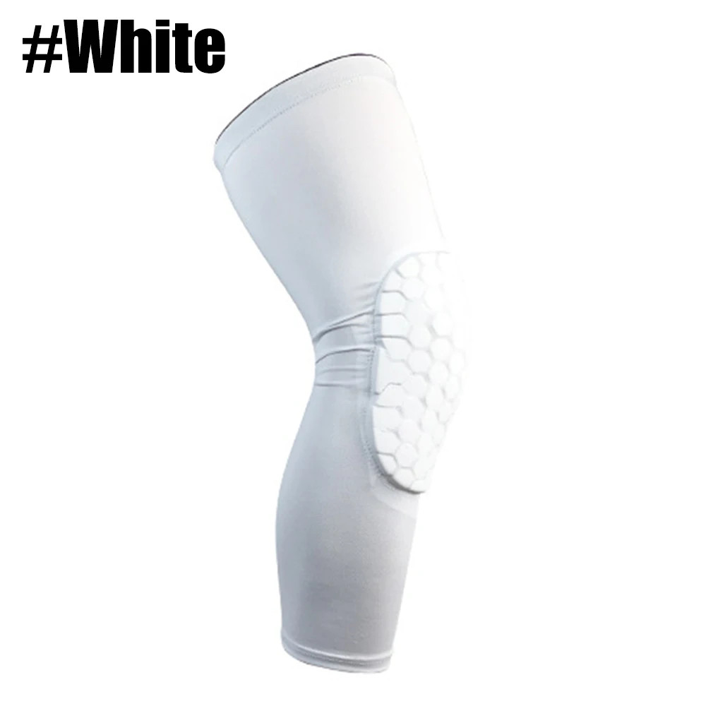 Honeycomb Compression Sleeves Pads Guards Sports Knee And Elbow Pads For Kids Youth Basketball Foot 5