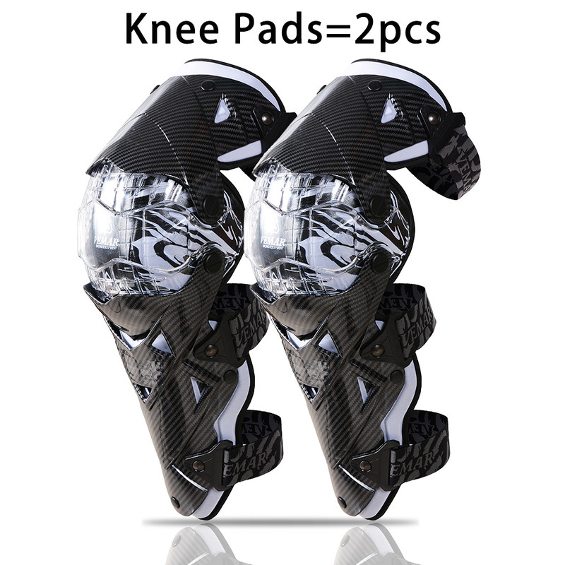Protective MX Motocross Knee Protectors Racing Riding Knee Guard Armor Pads Gear Rodilleras Moto 8