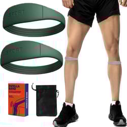 fixed protection silicone patella tendon knee straps, knee support band, patella knee strap flexible