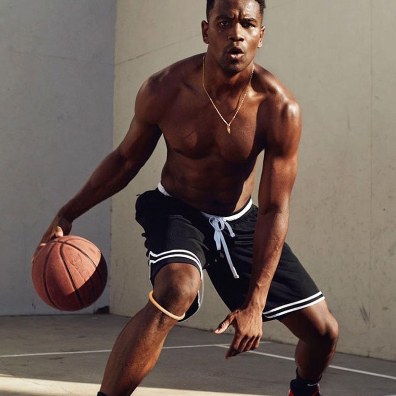 Basketball Stabilizer Brace Silicone Band, Patella Tendon Knee Strap For Pain Relief, Elasticity Fixed Protection