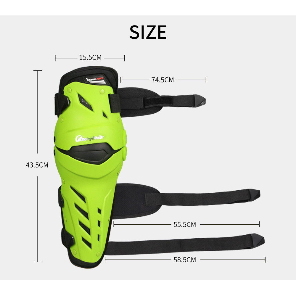 Knee Sliders Motosiklet Knee Protector Kit, PRO-BIKER Protective Gear Motorcycle Guards