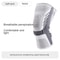 Patella Tendon Strap Kneepad, Knee Compression Sleeve for Knee Pain, Knee Support Brace with Side Stabilizers
