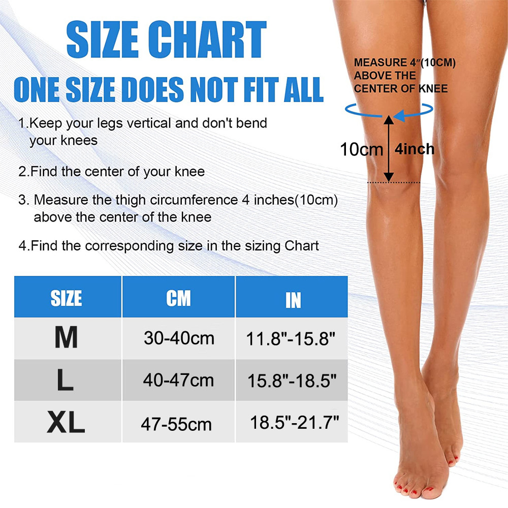 Patella Tendon Strap Kneepad, Knee Compression Sleeve for Knee Pain, Knee Support Brace with Side Stabilizers