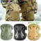 Lightweight Knee & Elbow Pads Set, Military Grade Combat Protection for Airsoft Skateboarding with Adjustable Strap