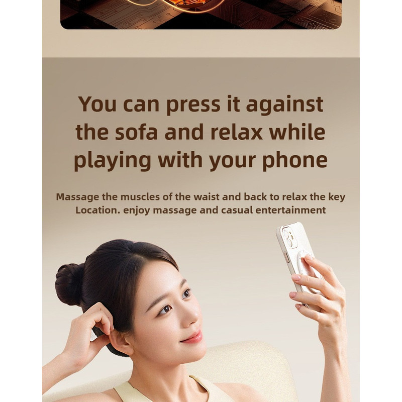 Professional Deep Tissue Massage Gun 32 Heads High Quality Wireless Frequency Vibration Red Light M 1