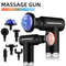 Deep Handheld Percussion Massager For Body, Mini Muscle Massage Gun, Back Neck Leg Cold And Hot Compress Fascia Gun