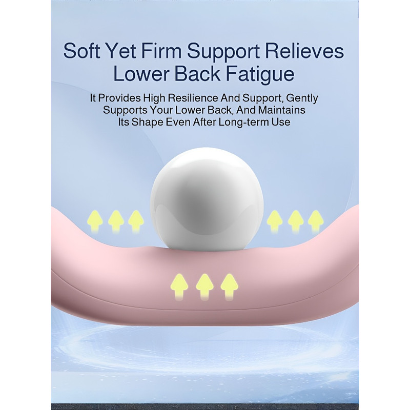 Lumbar Support Bed Cushion, Ergonomic Lumbar Pillow, Sleeping Lumbar Pillow Cushion, Lumbar Protrusion Sleep Special