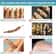 MultiFunctional Wooden Massage Roller Natural Curved Body Roller For Thigh Waist Cellulite Reducti