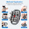 High Frequency Vibration Fascia Gun 22 Heads Muscle Massager For Back Waist Neck Shoulder Body Mass 5