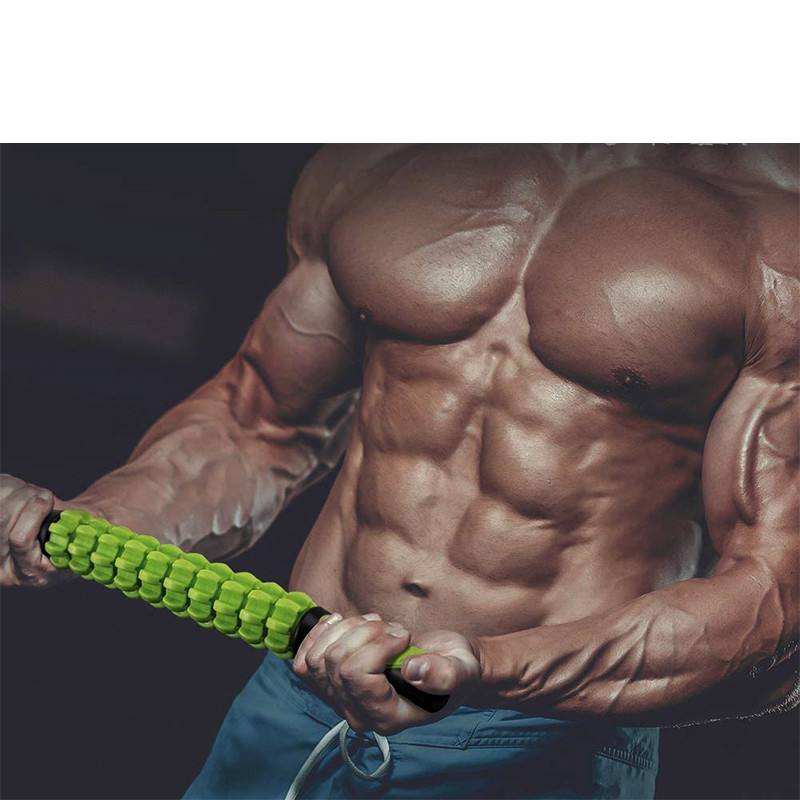 Body Massage Sticks Tool for Athletes, 1pcs Muscle Roller Stick for Relief Muscle Soreness and Cramping, Helps Legs Back