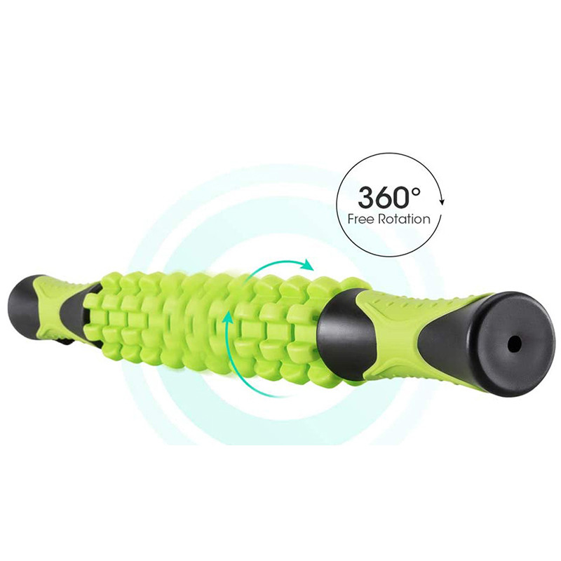 Body Massage Sticks Tool for Athletes, 1pcs Muscle Roller Stick for Relief Muscle Soreness and Cramping, Helps Legs Back