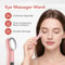 Vibration Eye Massage Device Rechargeable Hot Compress Eye Massager Eye Bags Fine Lines Reduction D 0