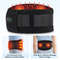 Back Support Belt 3 Levels Red Light Heat Electric Heating Waist Massager With Vibration Hot Compre 0