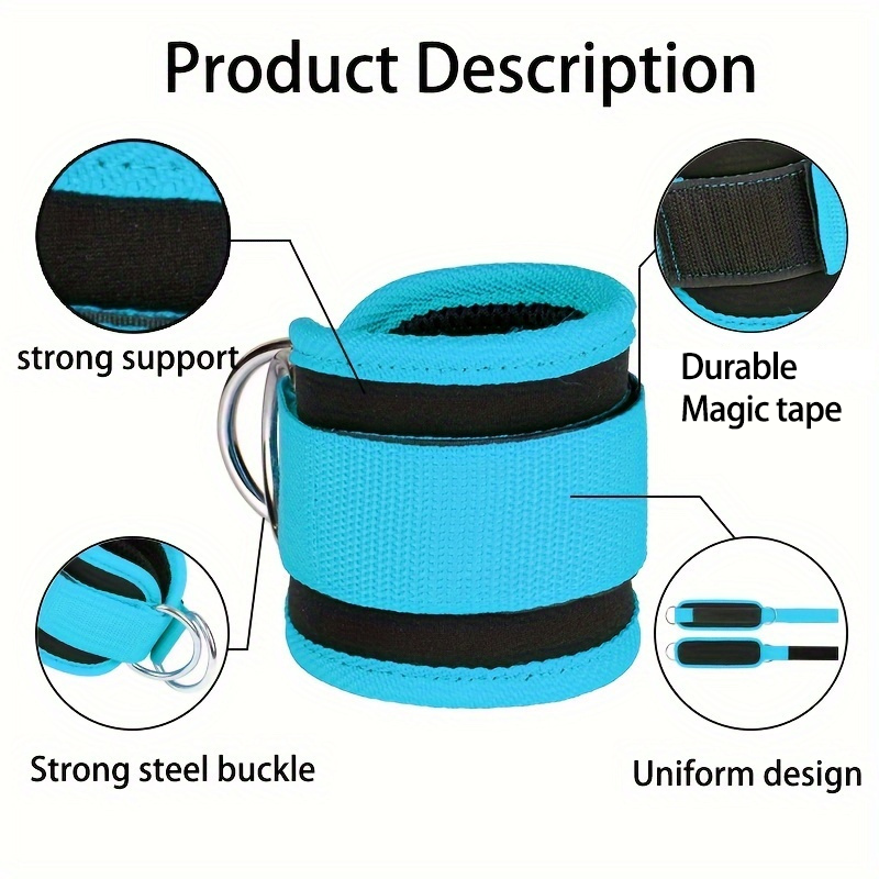 Ankle And Hip Strength Training Protector Double Buckle Indoor Sports Gantry Frame Rear Kick Ankle 1