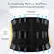 Lumbar Support For Sciatica Relief Back Brace For Lower Back Pain With Breathable Waist Support For 1