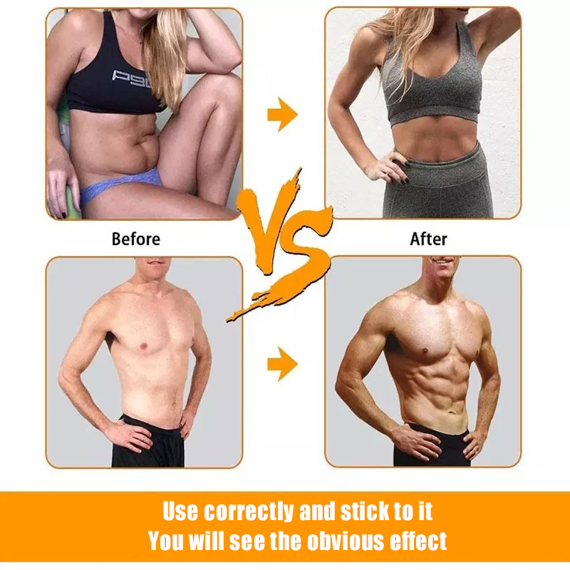 Muscle Stimulator Fitness Weight Loss EMS ABS Stimulator Muscle Toner Massager Abdominal Training S 2