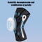 High Elastic Breathable Knee Sleeves Knee Brace Silicone Pads Spring Support Basketball Sports Guar 1