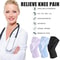 High Elastic Breathable Knee Sleeves Knee Brace Silicone Pads Spring Support Basketball Sports Guar 3