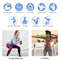Exercise Bands Set 5Pcs Full Body Fitness Bands For Legs Hips Arms Stretching Home Gym Yoga Pilates 3