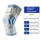 Knee Brace with Adjustable Straps, Professional Knee Sleeve, Patella Gel Pads, Side Stabilizers