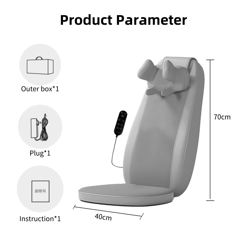 Massage Chair Pad With Heat Shiatsu Full Body Massager Neck Back Shoulder Massage Cushion Home Offi 4